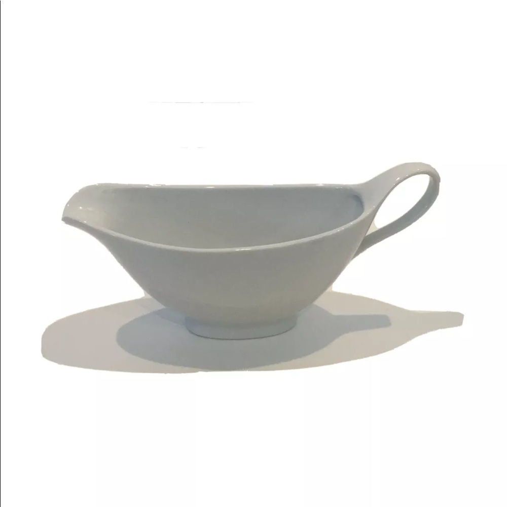 Bodum Coffee Creamer White Ceramic Gravy Boat